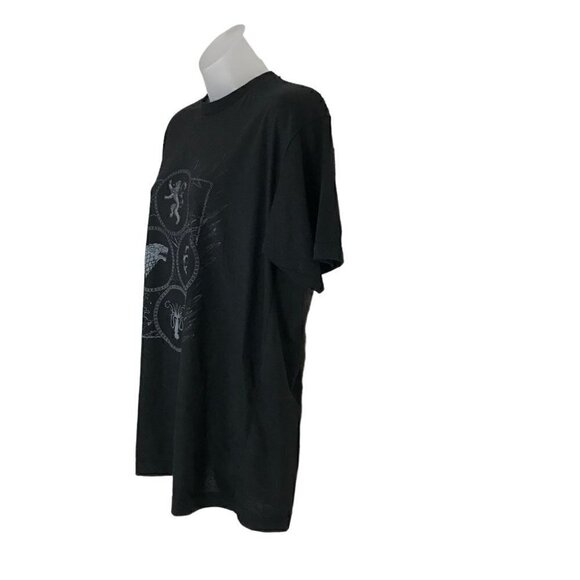 GAME  Of Thrones Unisex Black T-shirt Size L - Picture 3 of 6